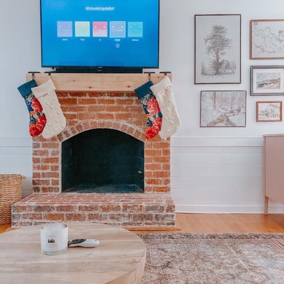 COPY - NWT Anthropologie Cozy Knit  Bobble Christmas Stocking - Picture 3 of 4